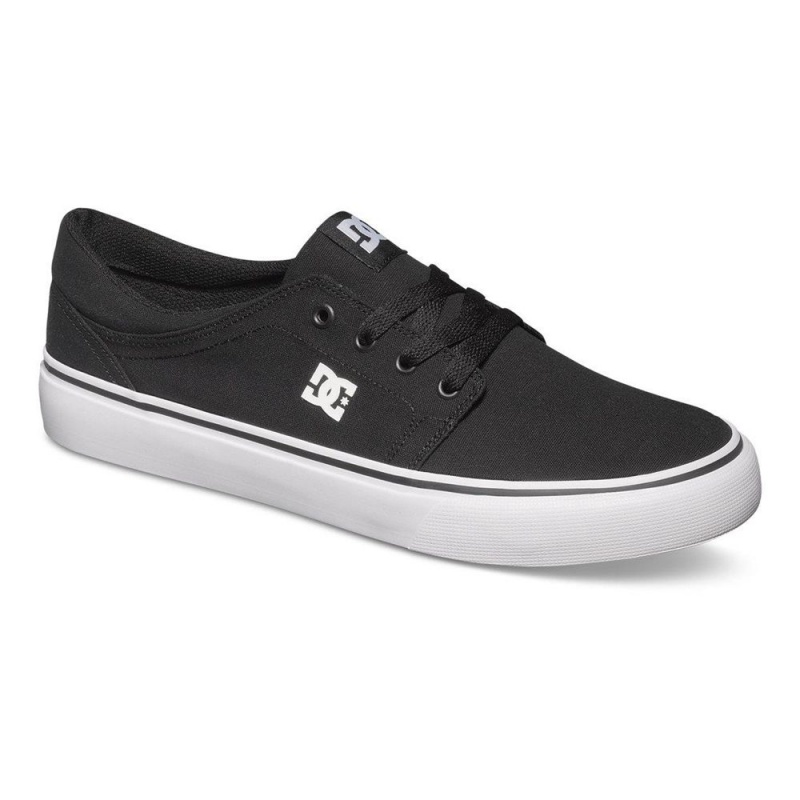 Chaussure DC Shoes Trase TX Noir Blanche Homme | UVG-6749229