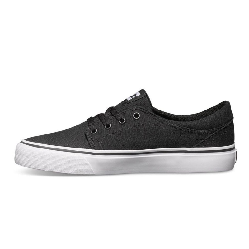 Chaussure DC Shoes Trase TX Noir Blanche Homme | UVG-6749229