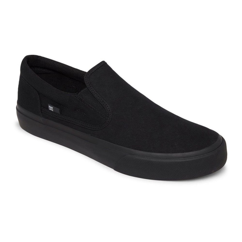 Chaussure DC Shoes Trase Slip-On Noir Homme | CRH-2163293