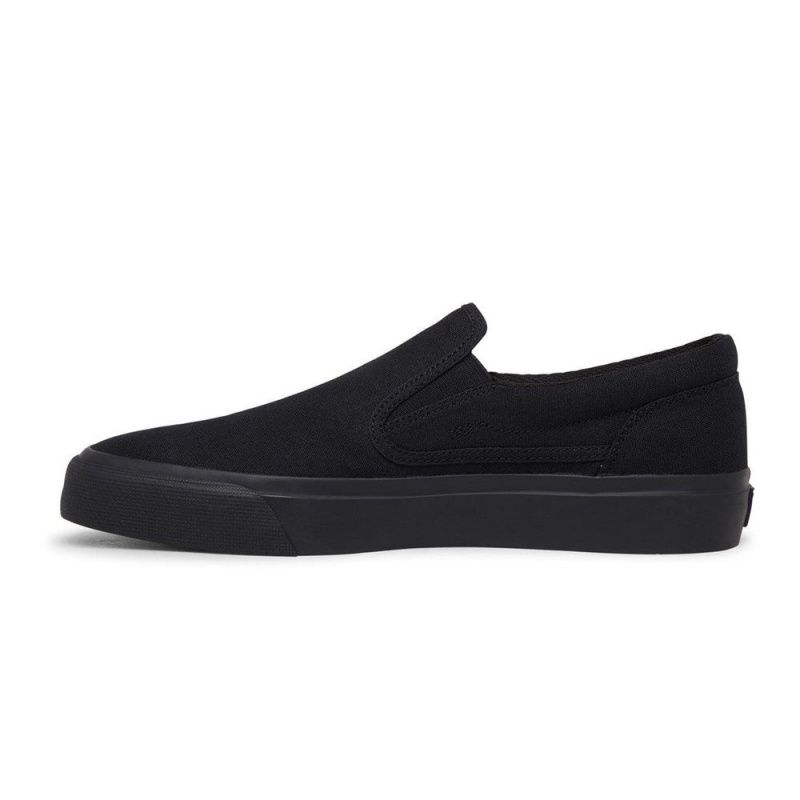 Chaussure DC Shoes Trase Slip-On Noir Homme | CRH-2163293