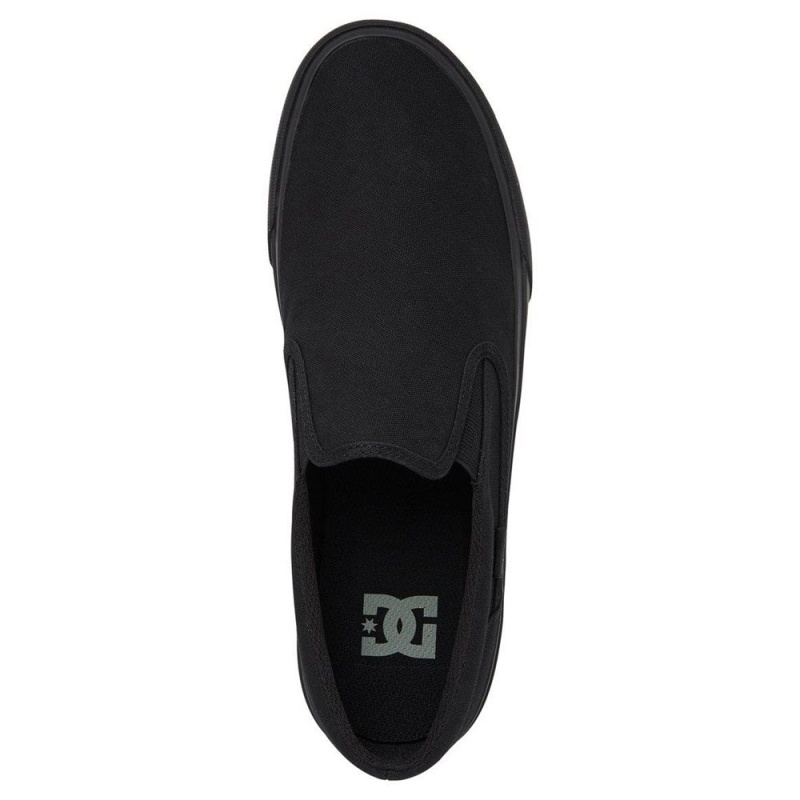 Chaussure DC Shoes Trase Slip-On Noir Homme | CRH-2163293