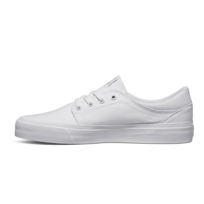 Chaussure DC Shoes Trase Blanche Homme | CMU-5618362