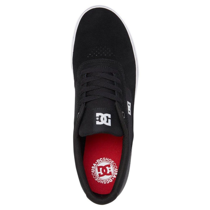 Chaussure DC Shoes Switch S Daim Noir Blanche Homme | ZYX-2281531