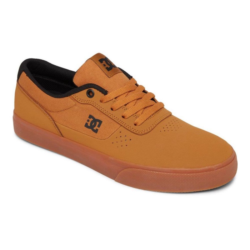 Chaussure DC Shoes Switch Marron Noir Homme | PRH-1534423