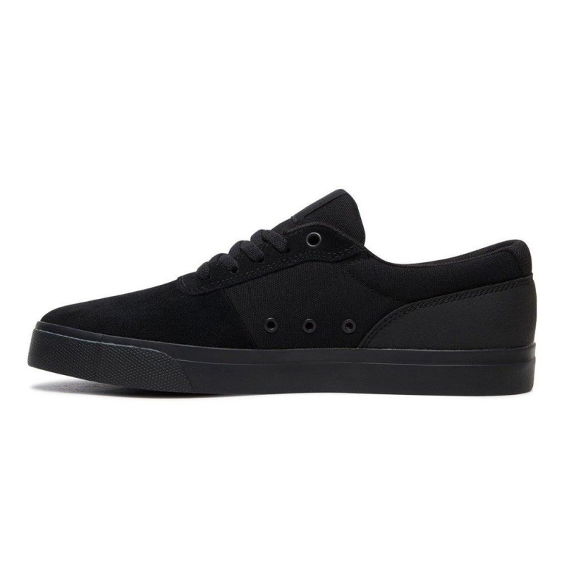 Chaussure DC Shoes Switch S Daim Noir Homme | TKP-7576993