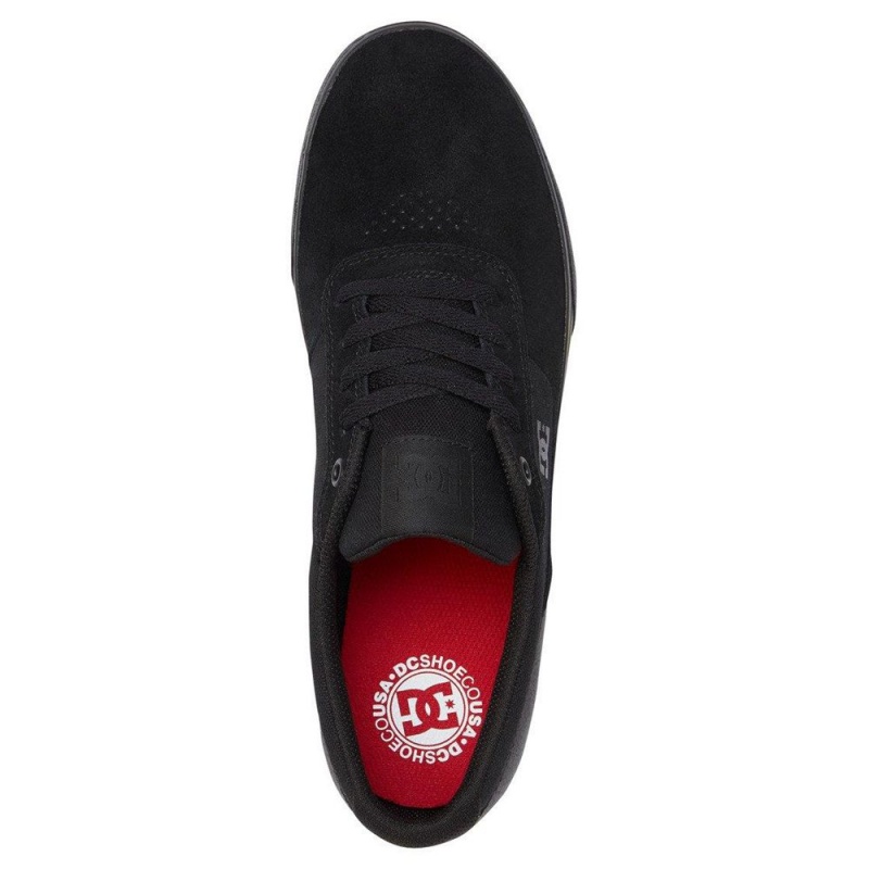 Chaussure DC Shoes Switch S Daim Noir Homme | TKP-7576993