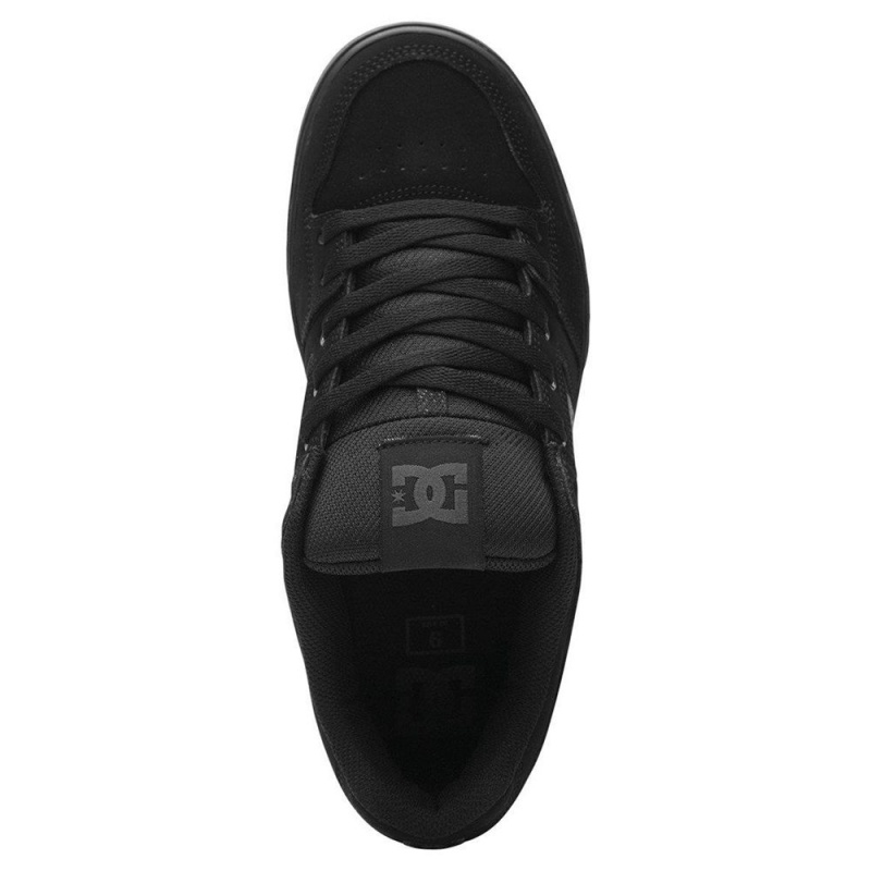 Chaussure DC Shoes Pure Cuir Noir Homme | USE-1520654