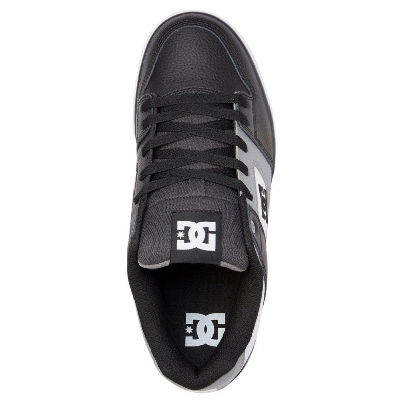 Chaussure DC Shoes Pure Cuir Grise Noir Homme | LWK-2915648