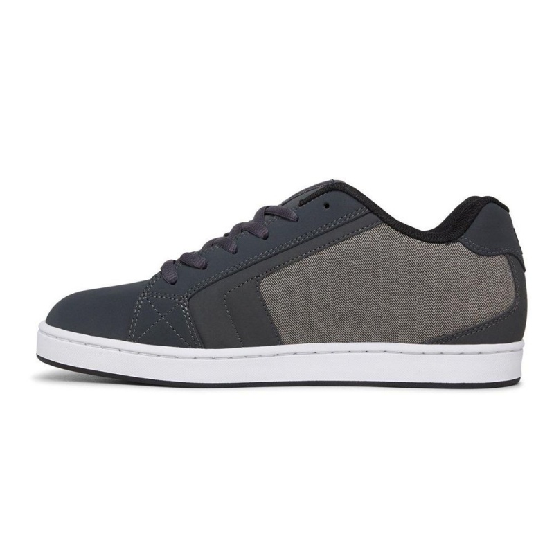 Chaussure DC Shoes Net SE Grise Noir Homme | DRC-7610793