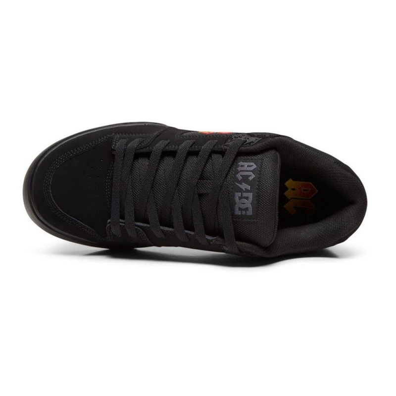 Chaussure DC Shoes Pure AC/DC Noir Grise Homme | PTL-9911262