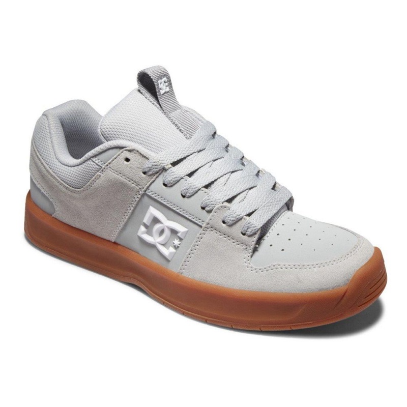 Chaussure DC Shoes Lynx Zero Cuir Grise Homme | WOM-6928463