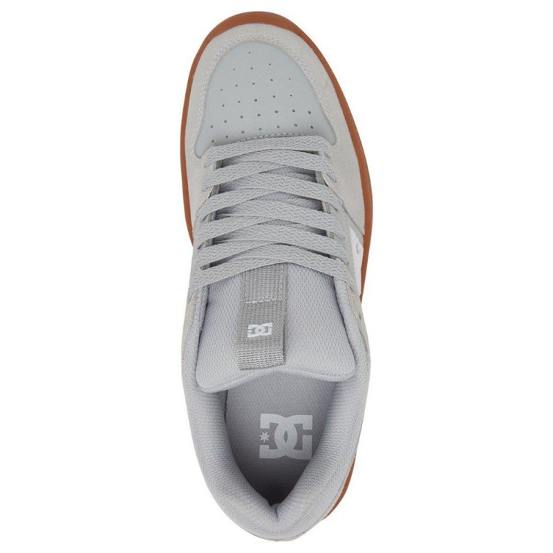 Chaussure DC Shoes Lynx Zero Cuir Grise Homme | WOM-6928463