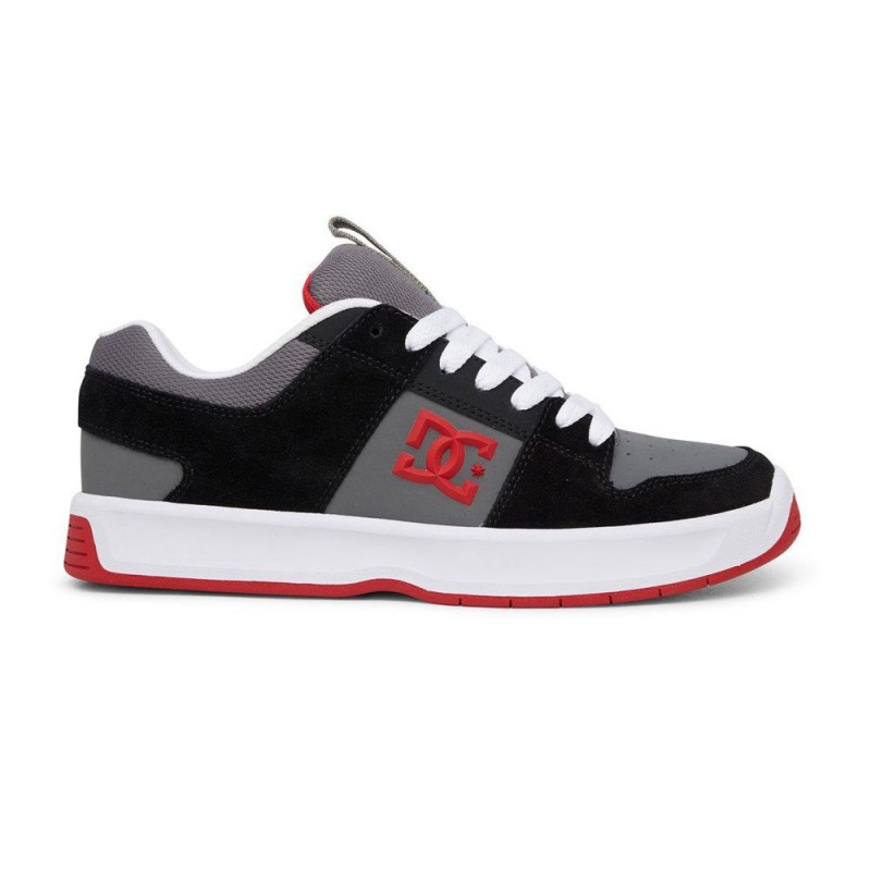 Chaussure DC Shoes Lynx Zero Cuir Noir Grise Homme | KRX-0559746