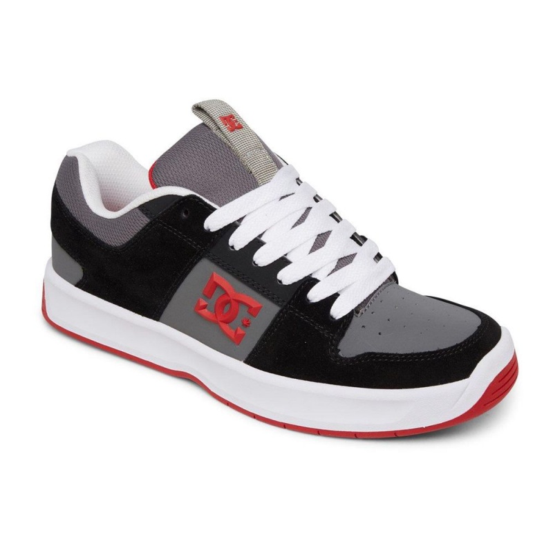 Chaussure DC Shoes Lynx Zero Cuir Noir Grise Homme | KRX-0559746