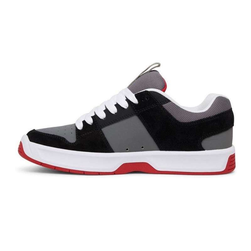 Chaussure DC Shoes Lynx Zero Cuir Noir Grise Homme | KRX-0559746