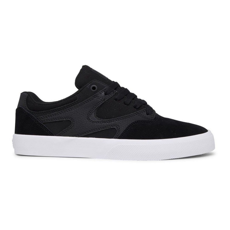 Chaussure DC Shoes Kalis Vulc S Daim Noir Homme | XFG-3639992