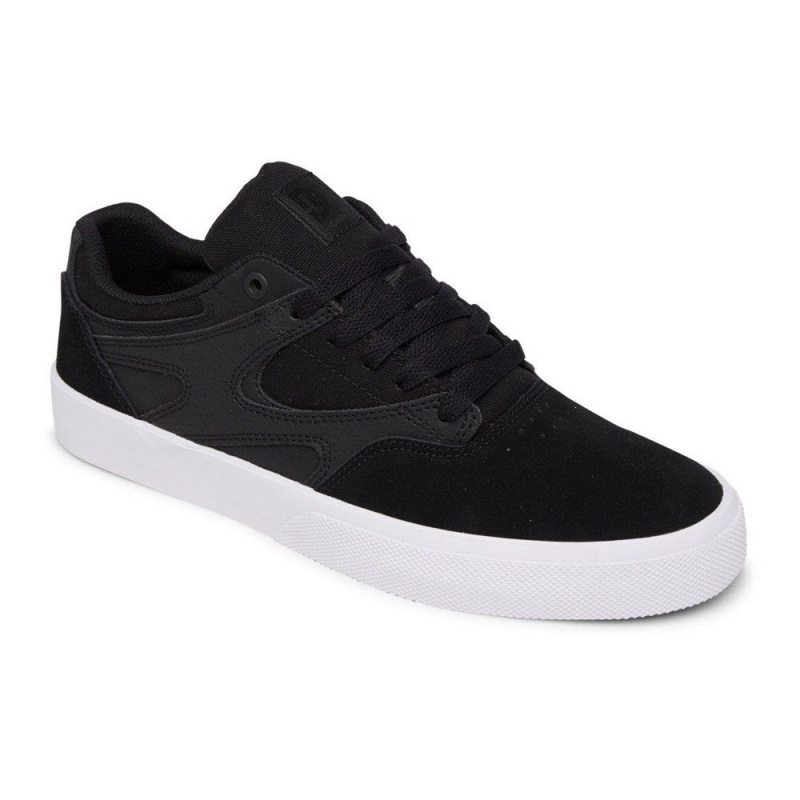 Chaussure DC Shoes Kalis Vulc S Daim Noir Homme | XFG-3639992