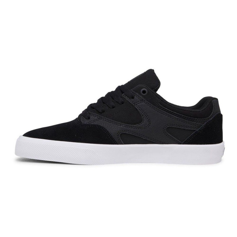 Chaussure DC Shoes Kalis Vulc S Daim Noir Homme | XFG-3639992