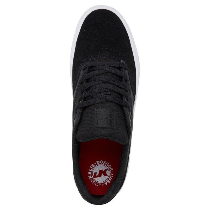 Chaussure DC Shoes Kalis Vulc S Daim Noir Homme | XFG-3639992