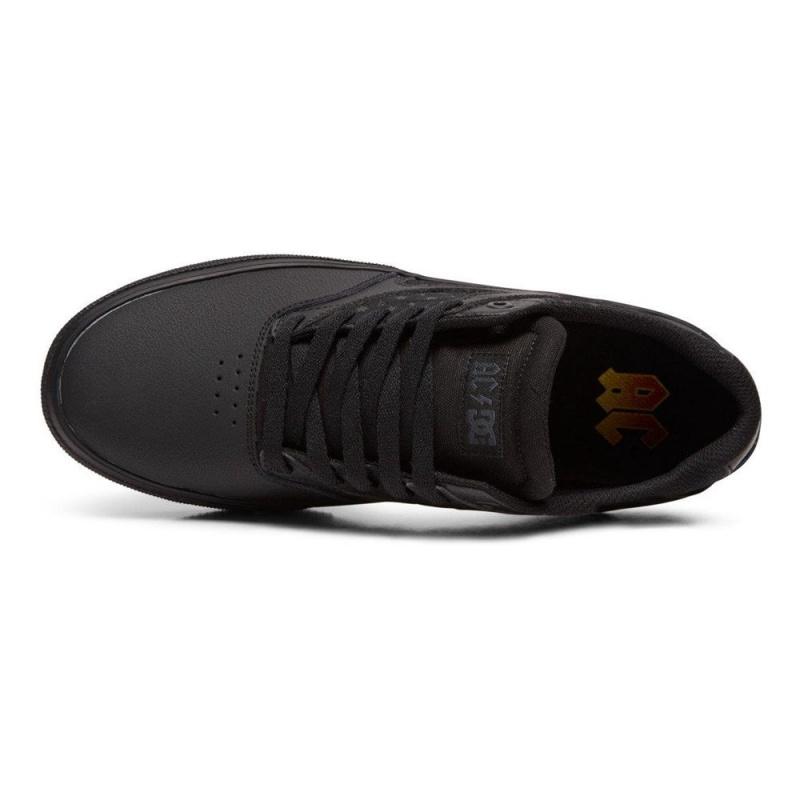 Chaussure DC Shoes Kalis Vulc AC/DC Noir Grise Homme | XMS-2762240