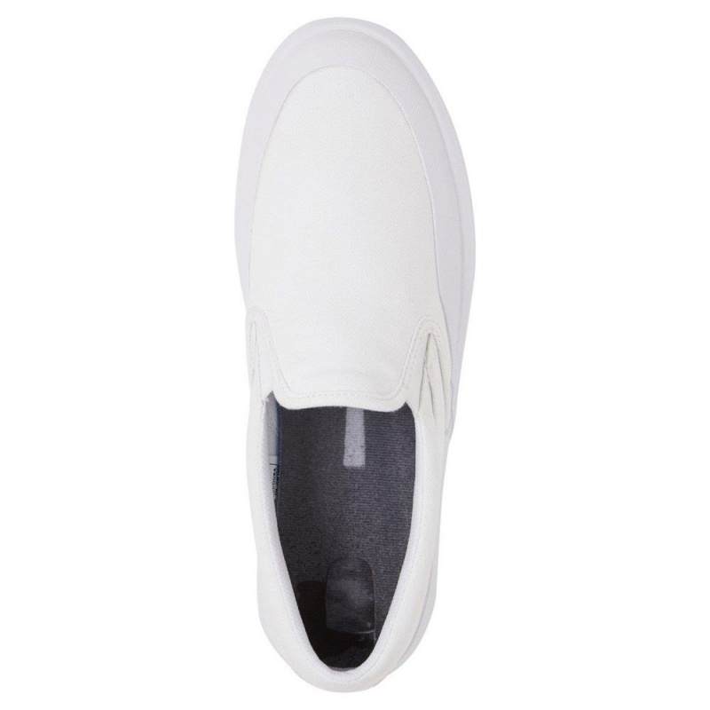 Chaussure DC Shoes Infinite Jaakko Slip-On Blanche Homme | XEX-8569165