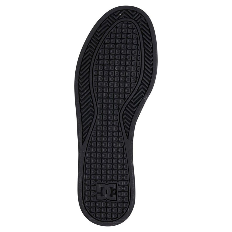 Chaussure DC Shoes Infinite Cuir Slip-On Noir Homme | FLM-2539699