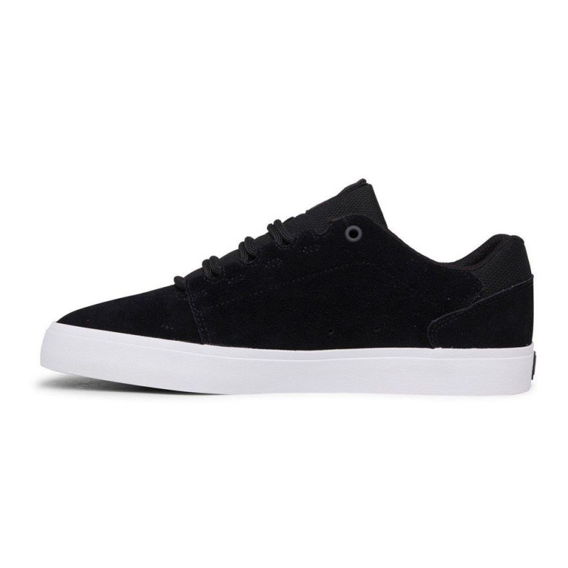 Chaussure DC Shoes Hyde S Daim Noir Grise Homme | IOX-7429016