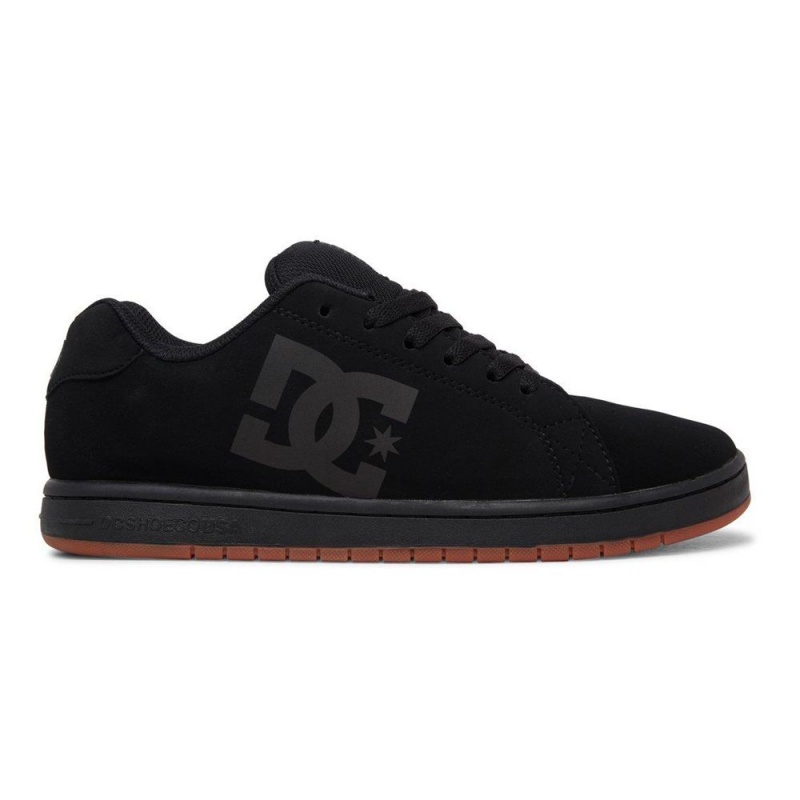 Chaussure DC Shoes Gaveler Cuir Noir Homme | LED-7160398