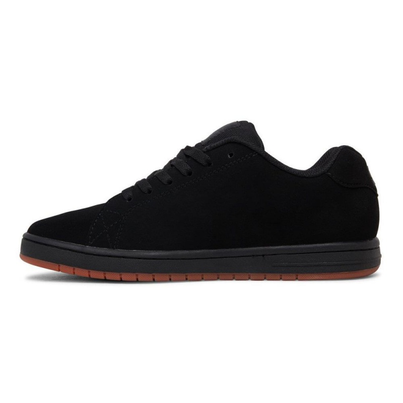 Chaussure DC Shoes Gaveler Cuir Noir Homme | LED-7160398