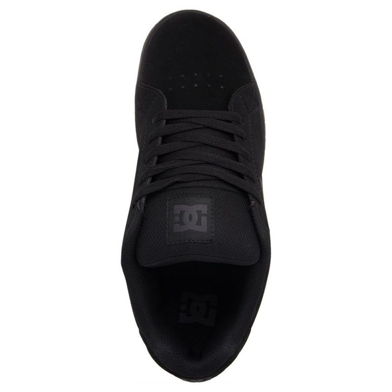 Chaussure DC Shoes Gaveler Cuir Noir Homme | LED-7160398