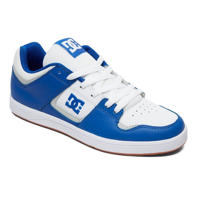 Chaussure DC Shoes Cure Bleu Blanche Homme | MBD-6363567