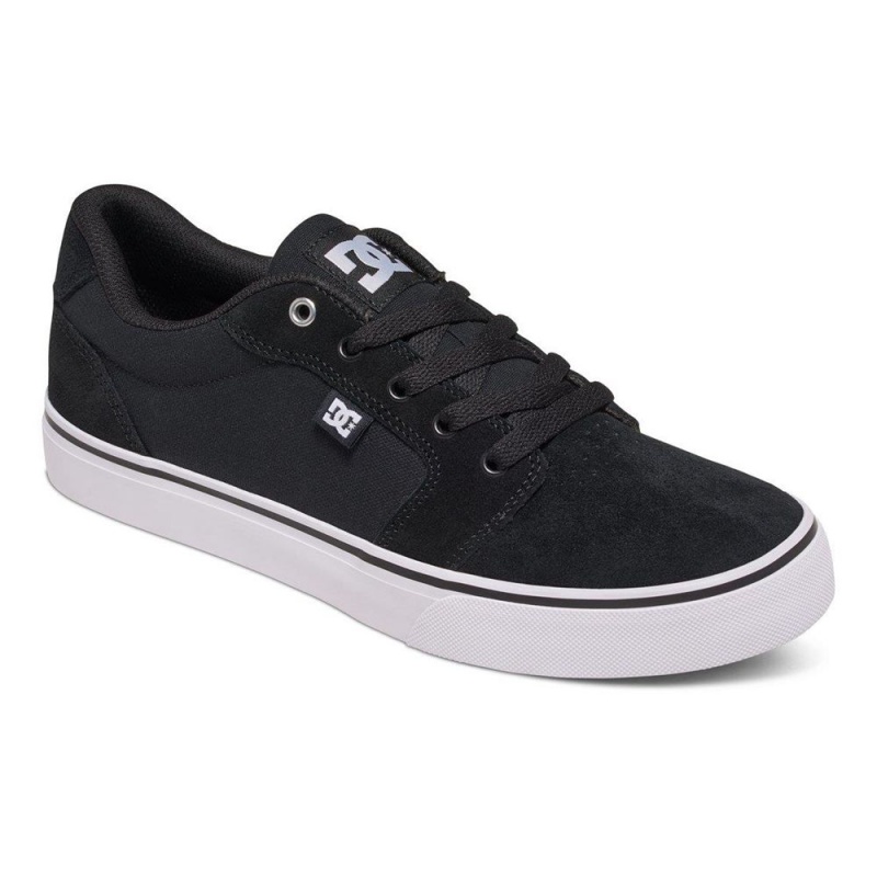 Chaussure DC Shoes Bambin Anvil Noir Blanche Homme | CZS-5707399