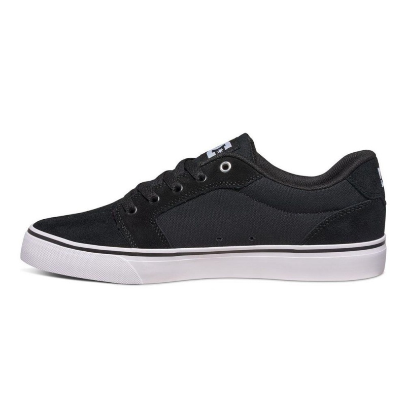 Chaussure DC Shoes Bambin Anvil Noir Blanche Homme | CZS-5707399