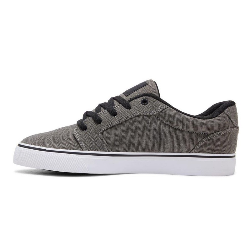 Chaussure DC Shoes Anvil TX SE Grise Noir Homme | IZN-8752513