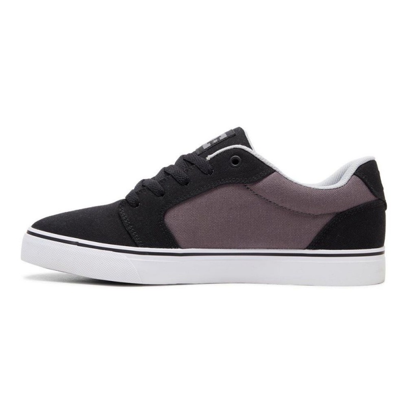 Chaussure DC Shoes Anvil TX Noir Grise Homme | RQN-6284789