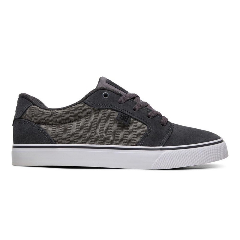 Chaussure DC Shoes Anvil SE Grise Noir Homme | NLM-9032991