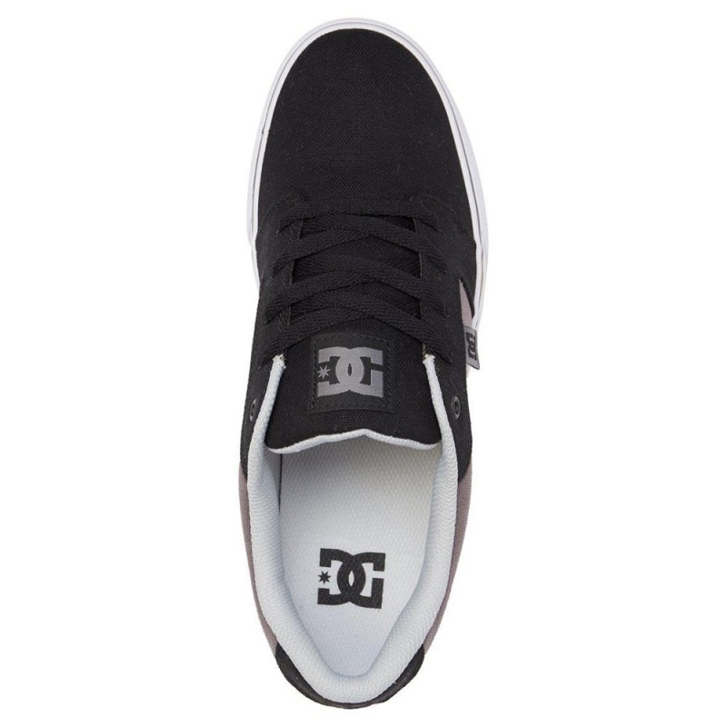 Chaussure DC Shoes Anvil TX Noir Grise Homme | RQN-6284789