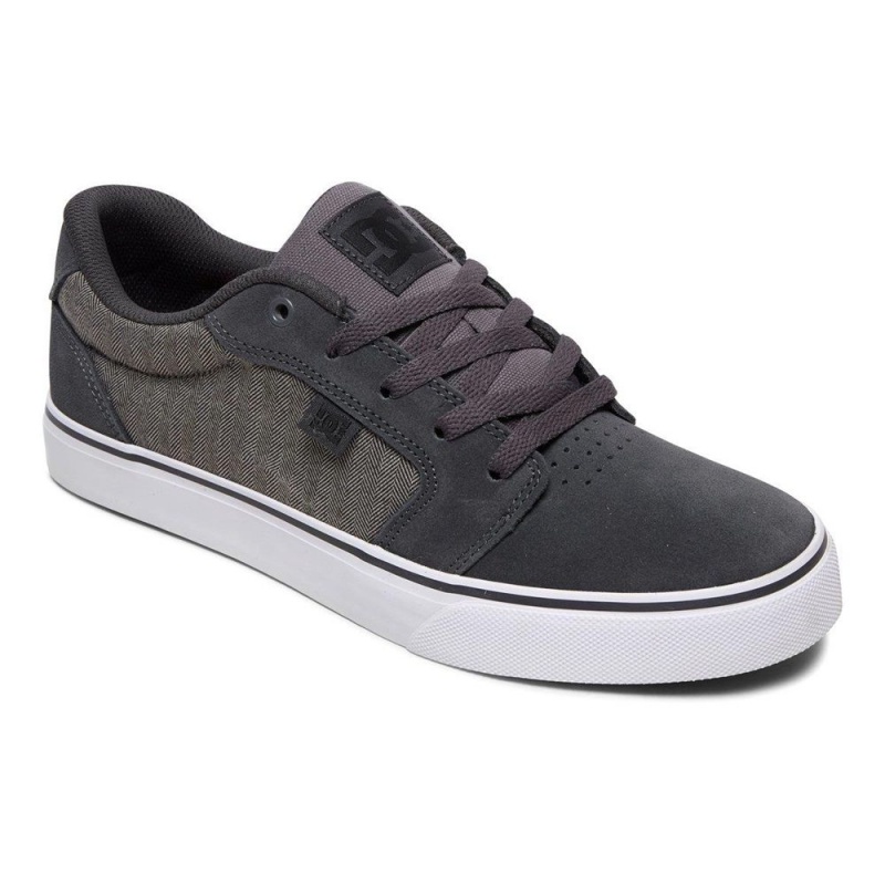 Chaussure DC Shoes Anvil SE Grise Noir Homme | NLM-9032991