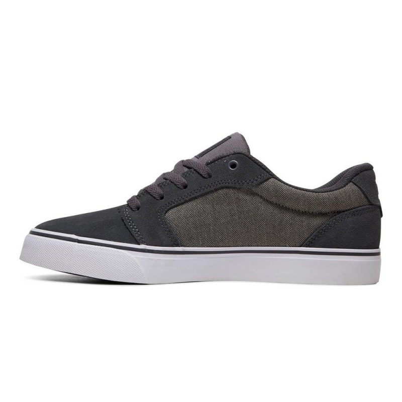 Chaussure DC Shoes Anvil SE Grise Noir Homme | NLM-9032991