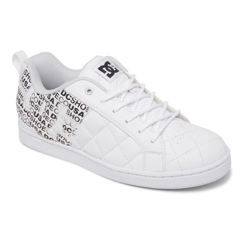 Chaussure DC Shoes Alliance SE Blanche Noir Homme | BFI-3482370