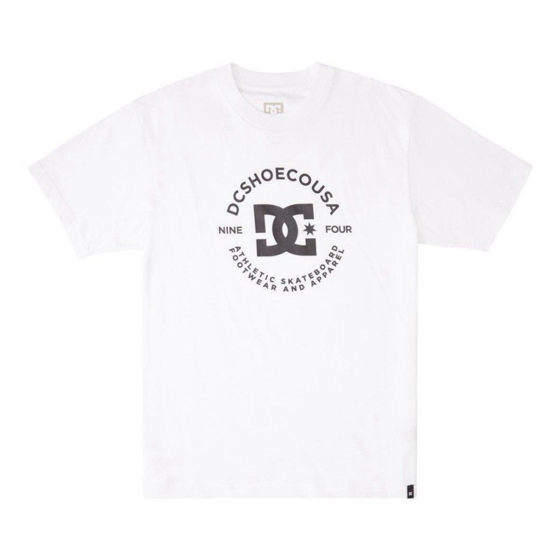 T-Shirt DC Shoes Star Pilot Blanche Homme | FXK-0543005