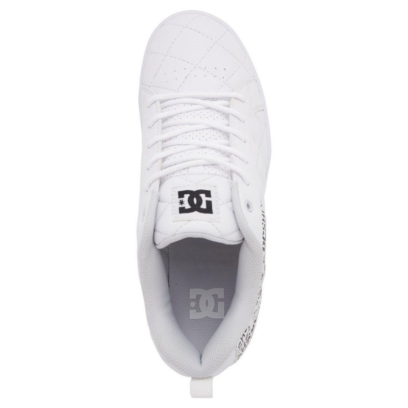 Chaussure DC Shoes Alliance SE Blanche Noir Homme | BFI-3482370