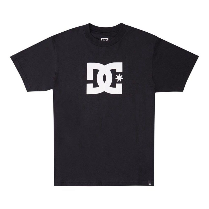 T-Shirt DC Shoes Star Noir Homme | IJP-6477145