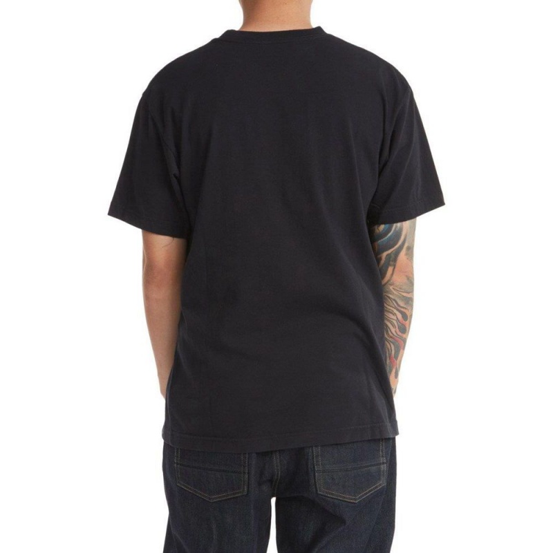 T-Shirt DC Shoes Star Noir Homme | IJP-6477145