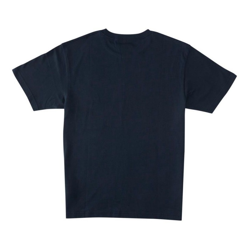 T-Shirt DC Shoes Nine Four Bleu Marine Homme | XBP-6197476