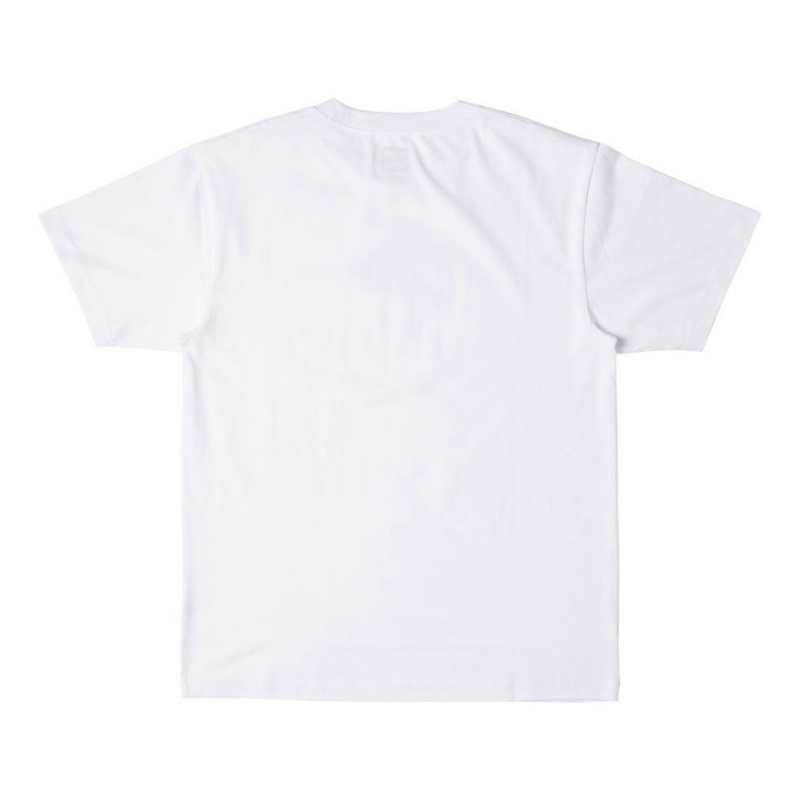 T-Shirt DC Shoes Ben-G Tre Flip Blanche Homme | MDX-7078045