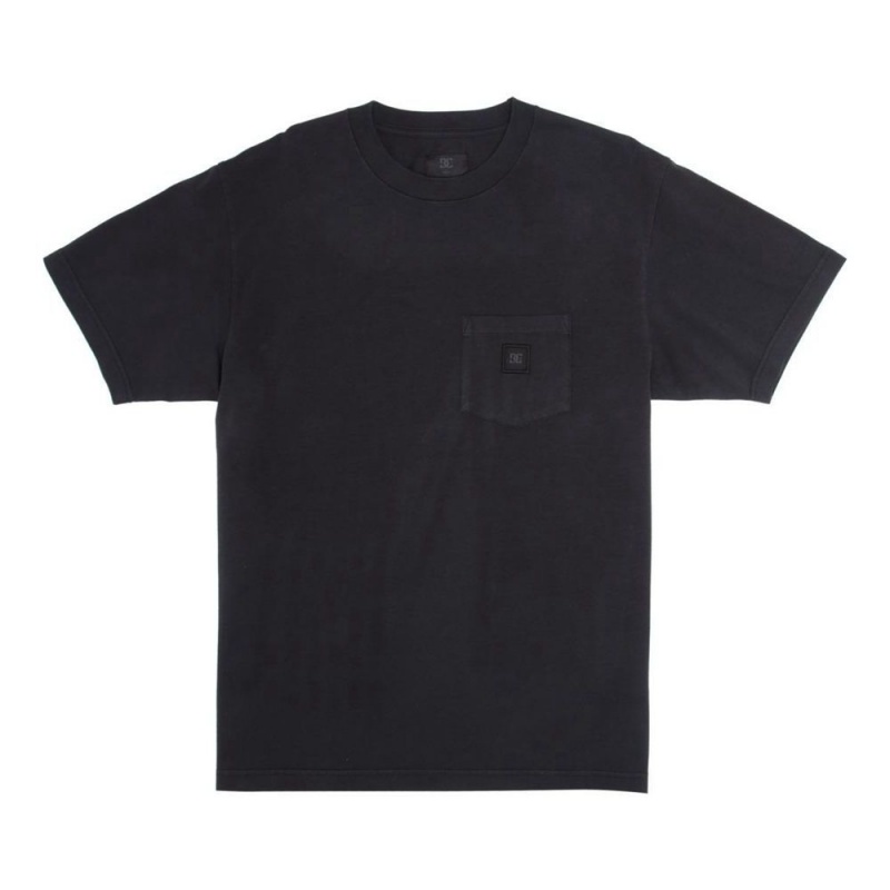 T-Shirt DC Shoes 1994 Pocket Noir Homme | PMS-8003540