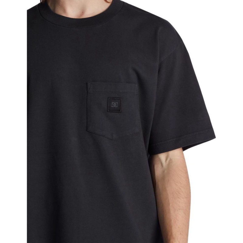 T-Shirt DC Shoes 1994 Pocket Noir Homme | PMS-8003540