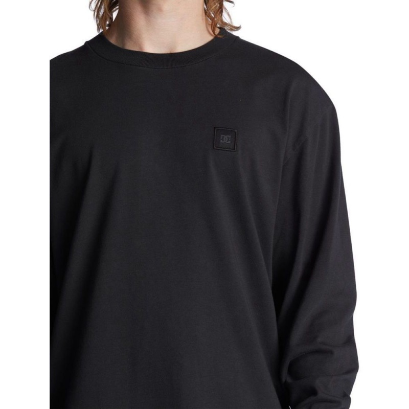 T-Shirt DC Shoes 1994 Long Sleeve Noir Homme | TGW-2878993