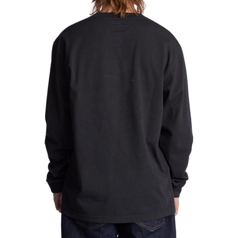 T-Shirt DC Shoes 1994 Long Sleeve Noir Homme | TGW-2878993